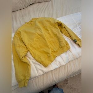 Daily Drills mockneck sweatshirt in sunny